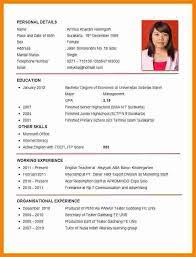 The first thing a potential employer sees in your job application is the cover letter. Cv Template Job Application Application Cvtemplate Template Riwayat Hidup Templat Resume Resume Guru