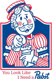 Top 5 Party Beers Page 4 Of 6 Bacon Chronicle Pabst Blue Ribbon Beer Pabst Blue Ribbon Beer Illustration