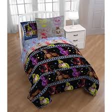 Five Nights At Freddy S Party At Freddy S Kids Bedding Set With Bonus Tote Twin Black Twin Bed Sets Kids Bedding Sets Bedding Set