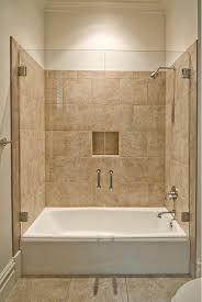 Nice Size Tub With Shower And Double Glass Doors Bathroom Tub Remodel Tub Remodel Bathroom Tub Shower Combo