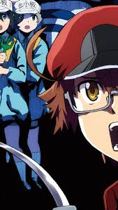 We hope you enjoy our growing collection of hd images to use as a background or home screen for please contact us if you want to publish a black anime character wallpaper on our site. Characters From Cells At Work Code Black Anime Wallpaper 4k Ultra Hd Id 6887