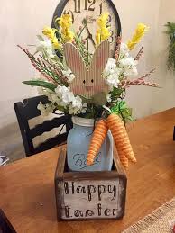 This Decorative Box Can Be Used As A Centerpiece On A Table A Countertop Or Shelf The Handmade Farmhouse Easter Decor Easter Decorations Spring Easter Decor
