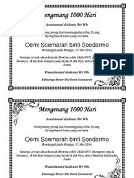 Maybe you would like to learn more about one of these? Kartu Ucapan 40 Hari Meninggal Cara Golden