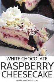 Make Olive Garden S White Chocolate Raspberry Cheesecake At Home Who Doesn T Love A Decadent Homemade Desserts Cheesecake White Chocolate Raspberry Cheesecake