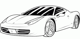 Coloring pages is a fun pastime for boys of all ages, suitable for both little artists and older children. Printable Coloring Pages Of Sports Cars Coloring Home 2451 1203 Png Download Free Transparent Background