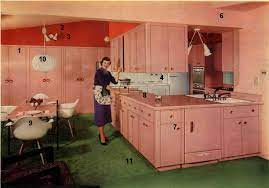 There are many kitchen wallpaper ideas available in the market which are specially designed for covering the kitchen walls and lift up. Vintage 50s Kitchen Wallpapers On Wallpaperdog