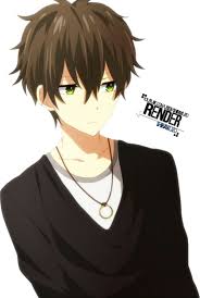 Check spelling or type a new query. Download Hd Green Eyes Anime Boy And Hyoukai Image Anime Boy Green Eyes Transparent Png Image Nicepng Com