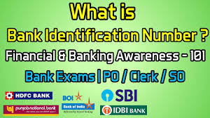 Issuer identification number is the first. What Is Bank Identification Number Financial Banking Awareness 101 Bank Exams Po Clerk So Youtube