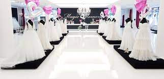 Möchten sie am schönsten tag ihres lebens ein trendy kleid tragen? Brautatelier Weddingplanner Magic Moment