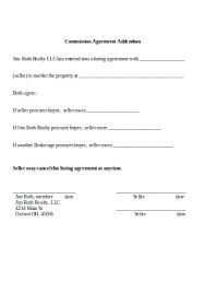 The gallery shall be entitled to receive a commission for the sale of any consigned works in an amount equal to fifty percent (50%) of the gallery's receipts from such sale in excess of the artist's direct costs for the works sold. 50 Sample Commission Agreements In Pdf Ms Word