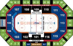 Seating Chart Scheels Arena