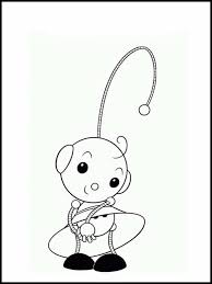 There's an unfamiliar face in polieville, and zowie's not too sure how she feels about this newcomer. Rolie Polie Olie Printable Coloring Book 19