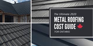From our signature in house manufactured standing seam panels, and simple exposed fastener metal. Metal Roof Cost In Ontario The Ultimate 2021 Guide Covid 19 Adjusted