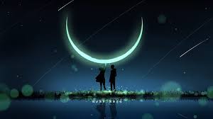 Hd Wallpaper Anime Original Boy Girl Night Shooting Star Wallpaper Flare You can also upload and share your favorite shooting star backgrounds. anime original boy girl night