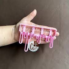 Dripping Chocolate/icecream Shape Fondant Cutter