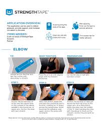 Kinesiology Taping Instructions Theratape Education Center Kinesiology Taping Tennis Elbow Kinesiology