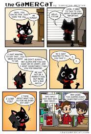 Gamercat Confession 113 Gamer Cat Cute Comics Fun Comics
