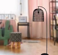 China Rattan Arched Floor Lamp Fcatory Custom | XINSANXING ...