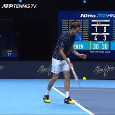 Daniil medvedev finds another way of playing professional tennis. Tennis Tv Daniil Medvedev Hits Cheeky Underarm Serve Facebook