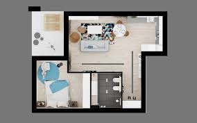 Als.single wohnung top.zu zweit.100€ mehr allein.400€ ausser strom extra erdgeschoss mit eigenem eingang. 60 Quadratmeter Wohnung Mit Belebendem Interieur Homify Grundriss Wohnung Wohnung Interieur