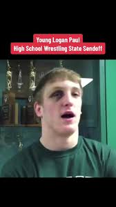 Old Footage of Logan Paul in High School for his sendoff ahead of the state  championship. #loganpaul #wrestling #ncaawrestling #highschoolwrestling  #mma #jiujitsu #lockinjiujitsu #grappling