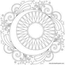 Use your coloring pages as wrapping paper and gift bags with this neat idea by running with a glue gun. Star Mandala To Color Mandala Coloring Pages Mandala Coloring Coloring Pages For Grown Ups
