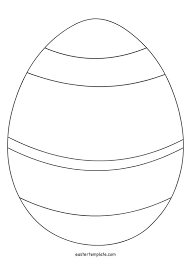 Easter egg templates and coloring pages. Striped Easter Egg Template Easter Template Easter Egg Template Egg Template Easter Egg Coloring Pages