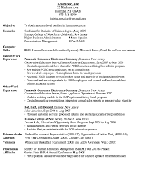 Resume Human Resources Http Resumesdesign Com Resume Human Resources