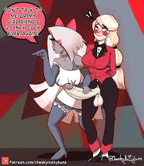 Rule34 - If it exists, there is porn of it  cheekynuttybuns, vaggie (hazbin  hotel)  4949892