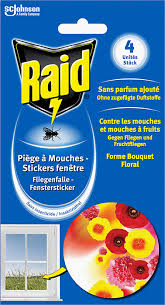 Fachgerecht und umweltfreundlich mit den modernsten latexdruckern nach ihrer druckvorlage. Raid Fliegenfalle Fenstersticker