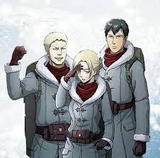 Reiner Braun Annie Leonhart Bertolt Hoover Shingeki No Kyojin Anime Attack On Titan Imagens Aleatorias