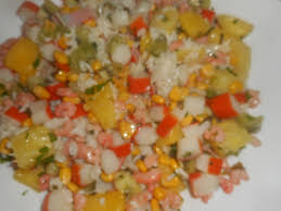Salade Hawaienne Recette Salade Hawaienne Salade Recette Exotique