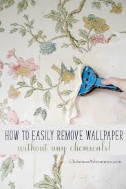 Today, i will show you guys how to apply peel and stick wallpaper. Tips For Removing Wallpaper From Plaster Walls Without Chemicals Christina Maria Blog