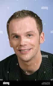 Comedian and actor Ralf Schmitz is pictured at the MDR talk show  'Riverboat' in Leipzig, Germany, 25 January 2008. Photo: Tom Schulze Stock  Photo