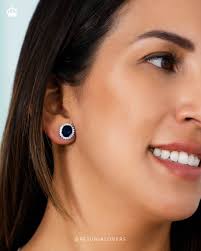 Aretes Diana oval