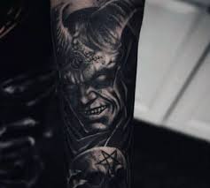 Angel vs demon half sleeve tattoo » tattoo ideas. Top 87 Demon Tattoo Ideas 2021 Inspiration Guide