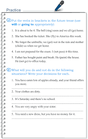 Grade 5 Grammar Lesson 10 The Future Tense Will And Going To Grammar Lessons Grammar Grammar Exercises
