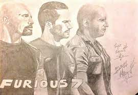 It is first seen in moscow at the site of the convoy attack. Fast And Furious 7 Poster Drawing Poster Drawing Fast And Furious Drawings