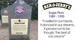 Even though ben & jerry's hasn't done it, i'm curious to know what flavors impulsive buy readers can come up with if someone took the time to painstakingly so i took the time to painstakingly go through all of ben & jerry's recent ice cream flavors and created three lists — one for all the ice cream bases. Ben Jerry S Has A Literal Graveyard For Their Discontinued Flavors And Here Are 21 Of The Ones You Definitely Do Not Miss Bored Panda