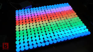 Diy • diy projects • ds videos • video. A Ping Pong Ball Led Video Wall Hackaday