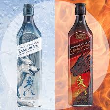 This limited edition scotch collection contains all 9 bottles of the game of thrones whisky series: Game Of Thrones Scotch Whisky Johnnie Walker A Song Of Fire And Ice