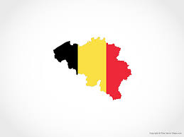 Current flag of belgium with a history of the flag and information about belgium country. Vector Map Of Belgium Flag Free Vector Maps