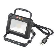 Utilitech 1 Lumen Integrated Led Portable Work Light Lowes Com Led Flood Lights Led Flood Work Lights