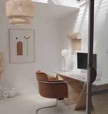 My Scandinavian Home Japandi Style In An Inspiring Second Hand Home In New Zealand Home Office Design Office Interior Design Home Office Decor