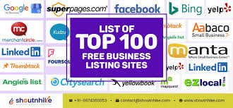 Top 100 Free Business Listing Sites List Grow Business List Website