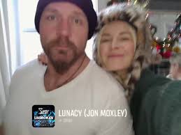 Jon Moxley (AKA Dean Ambrose) and his beautiful wife Renee Paquette.
