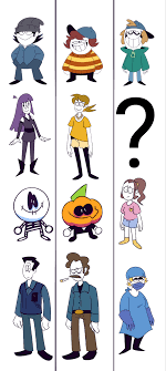 Spooky Bois — All the characters I think are meant to be...