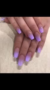 Pastel light purple long curly hair synthetic | etsy. Light Purple Ombre Acrylic Nails Nailstip