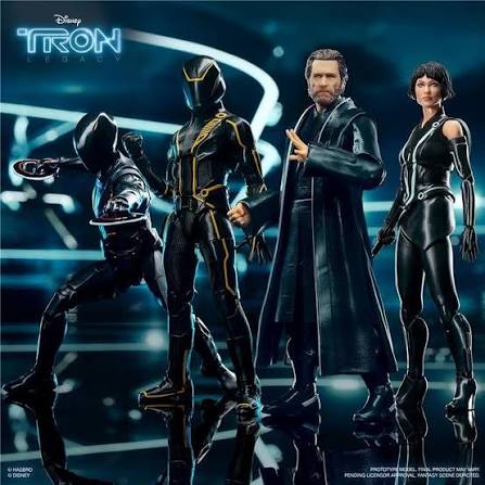 Tron: Legacy Identity Collection Figure 4-Pack