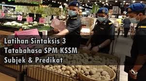 Kamu ditangkap polisi dan polisi menangkap kamu memiliki pelaku/aktor yang sama, yaitu polisi sedangkan subjeknya berbeda: Latihan Sintaksis 3 Subjek Predikat Tatabahasa Spm Kssm